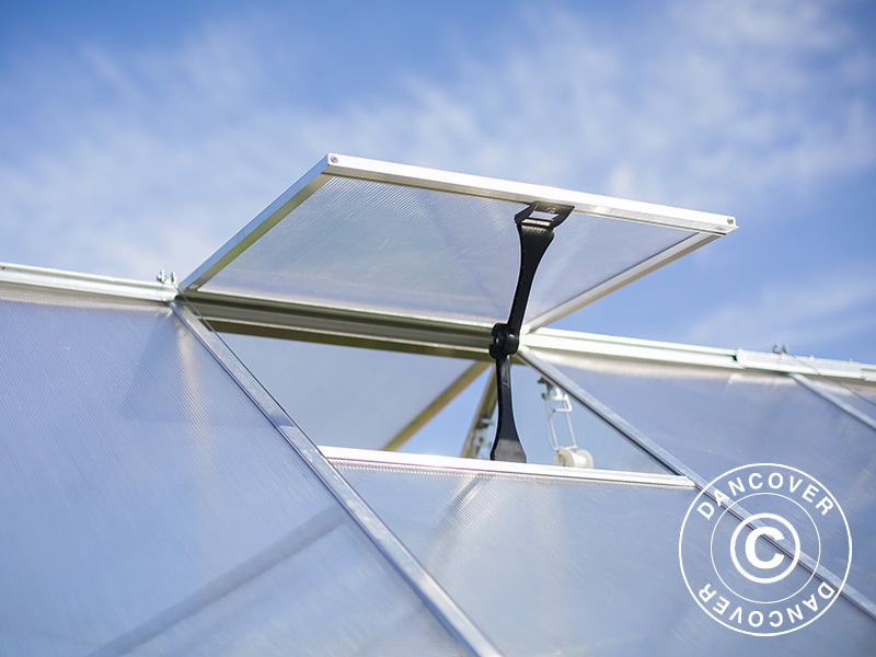 Greenhouse polycarbonate Balance 11.1 m², Palram/Canopia, 3.04x3.66x2.57 m, Silver