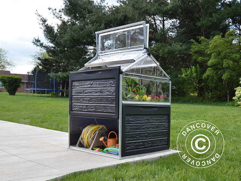 Mini Greenhouse 1.18x1.18m Clear Dancover – Order today