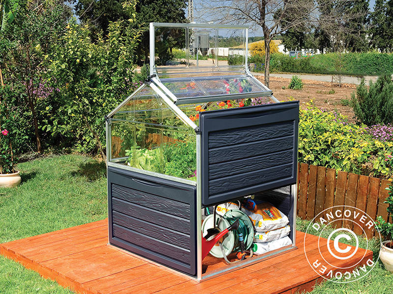 Mini Greenhouse 1.18x1.18m Clear Dancover – Order today