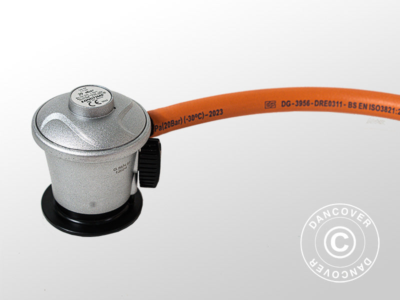 Barbacoa de gas Dancover 3+1, Negro