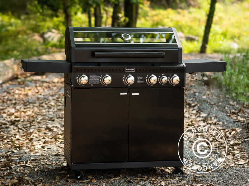 BBQ gas grill Dancover 5+1, Black