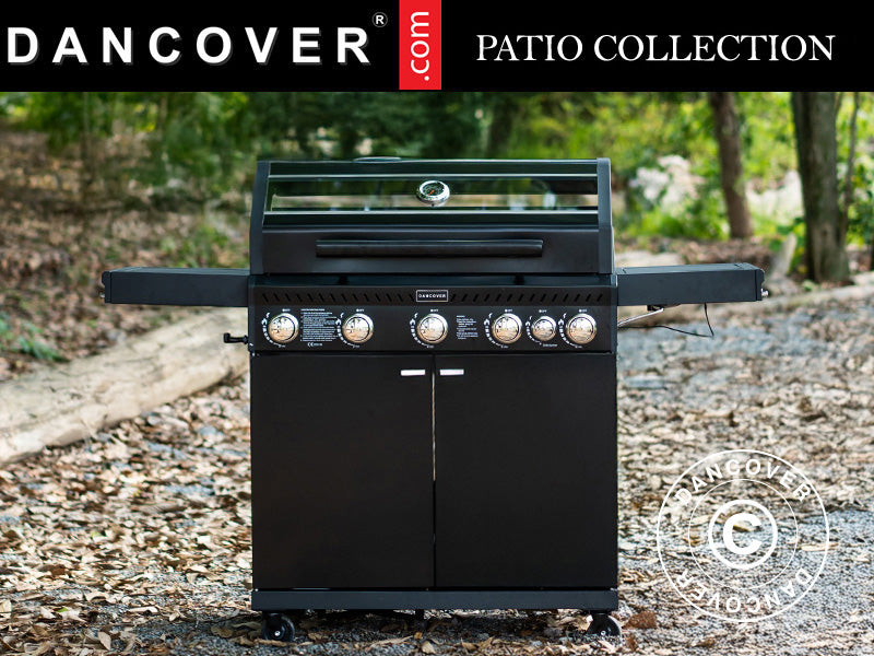 BBQ gas grill Dancover 5+1, Black