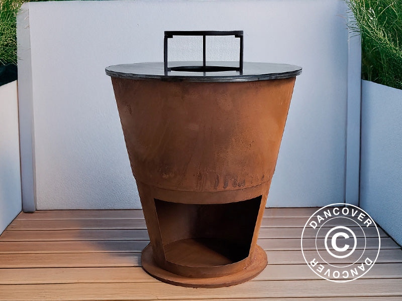 Fire Bowl, Ø74.5x80 cm, Rust