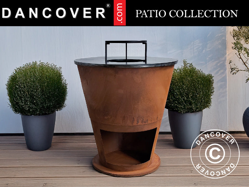 Fire Bowl, Ø74.5x80 cm, Rust