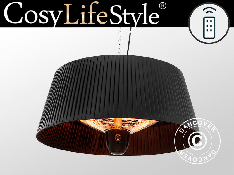 Piekarams halogēna terases sildītājs IKEMA, 1500W, Melns