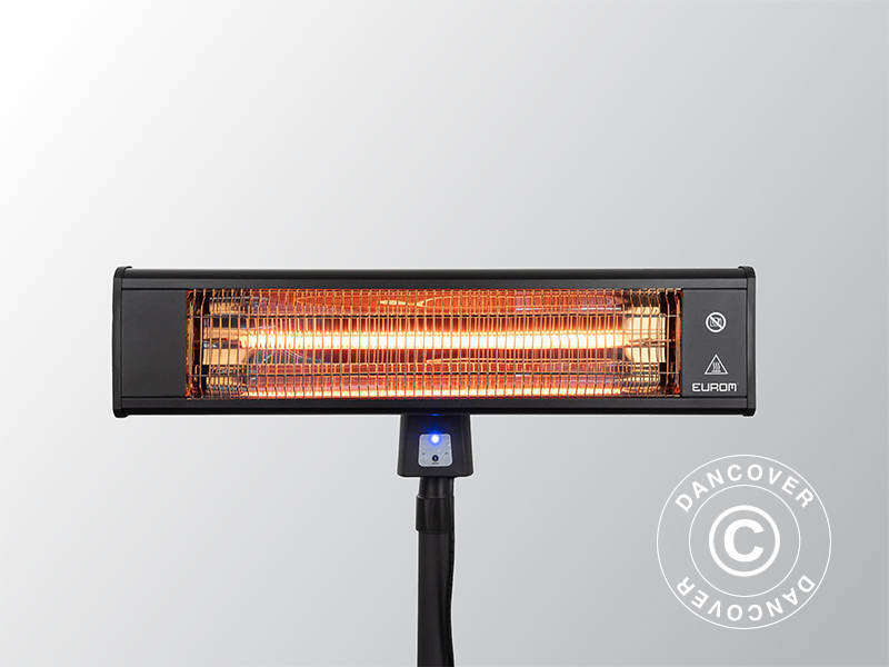 Patio heater TH 1800S on stand w/remote control