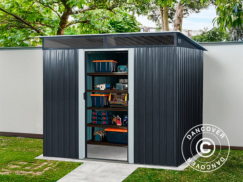 Metal Shed Skylight 2.38x1.74m Anthracite/White – Order now