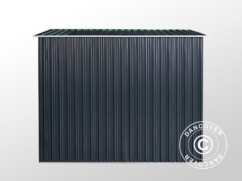 Dārza šķūnis ar jumta logu 2,38x1,74x1,96m, 4,14m², ProShed®, Antracīts/Balts