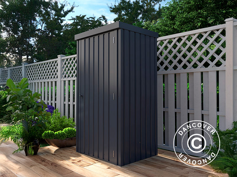 Garden Shed, steel cabinet 0.98x0.81x1.8 m, 0.79 m², ProShed®, Anthracite