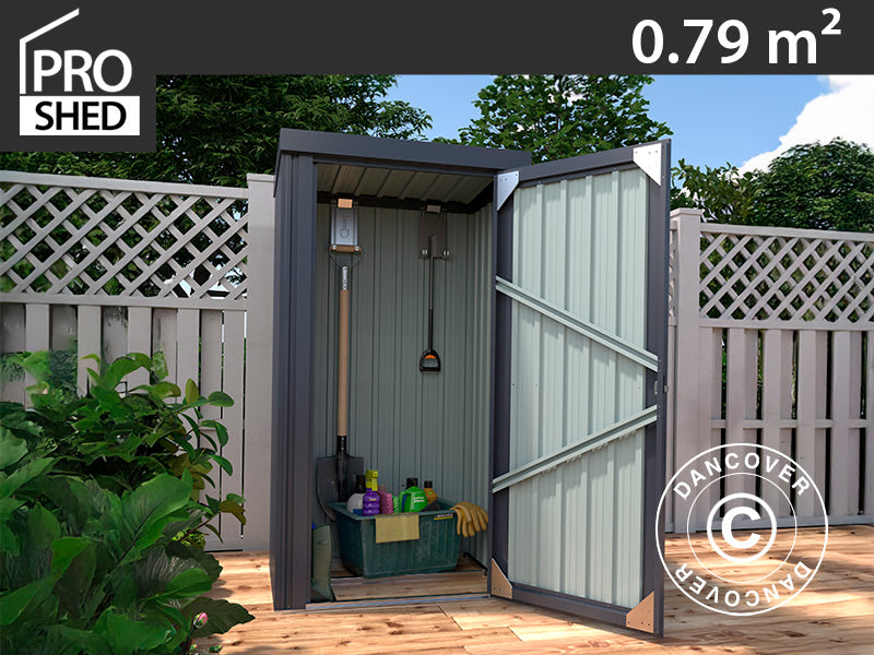 Aiakuur, teraskapp 0,98x0,81x1,8m, 0,79m², ProShed®, Antratsiit