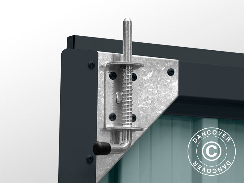 Garden Shed, steel cabinet 1.4x0.81x1.8 m, 1.13 m², ProShed®, Anthracite