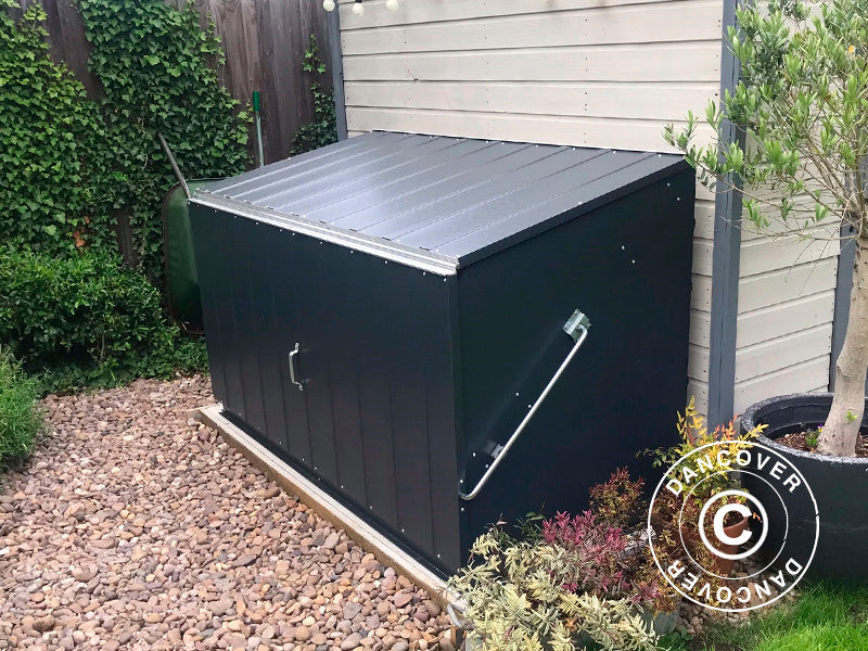 Rangement pour jardin, Storeguard, Trimetals, 1,96x0,89x1,13m, 1,74m², Anthracite