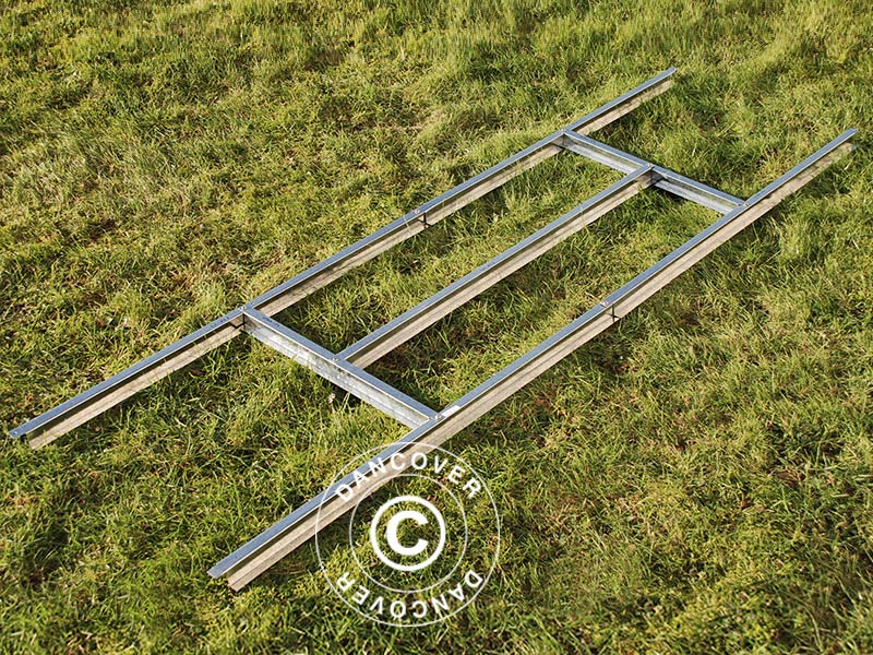 Cadre pour le sol pour abri de jardin, ProShed®, 2,13x1,27m