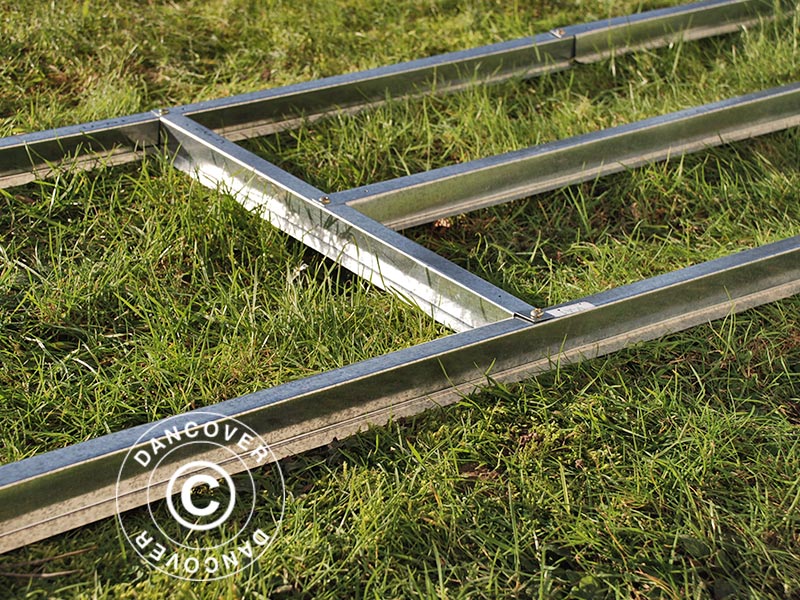 Vloerframe voor Metalen tuinhuis, ProShed®, 2,13x1,27 m