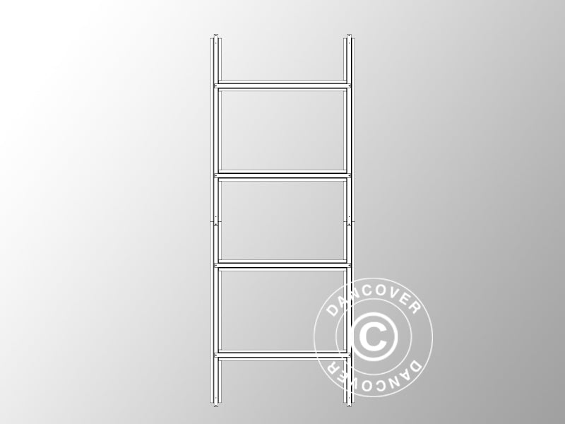 Lattiakehys puutarhavajalle, ProShed®, 2,77x1,91 m