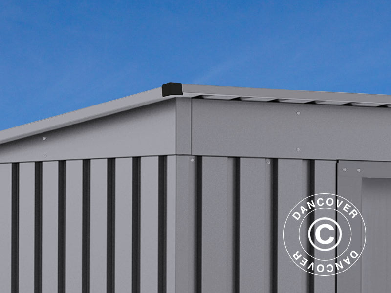 Garden Shed, 2.01x1.21x1.76 m, 2.43 m², ProShed®, Aluminium Grey