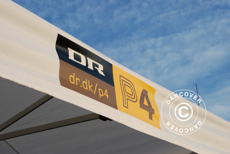 Flextent 1 pc. Valance Print 21x50cm, Center