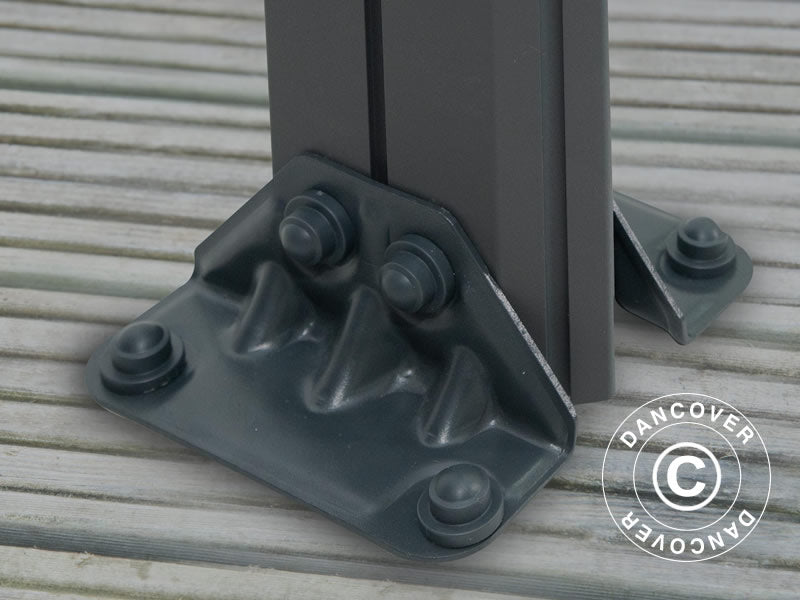 Tuinpaviljoen Martinique 3,59x4,93m, Antracite