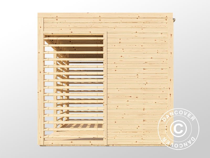 Wooden gazebo, Bertilo Garten Lounge 2, 3.37x2.34x2.32 m