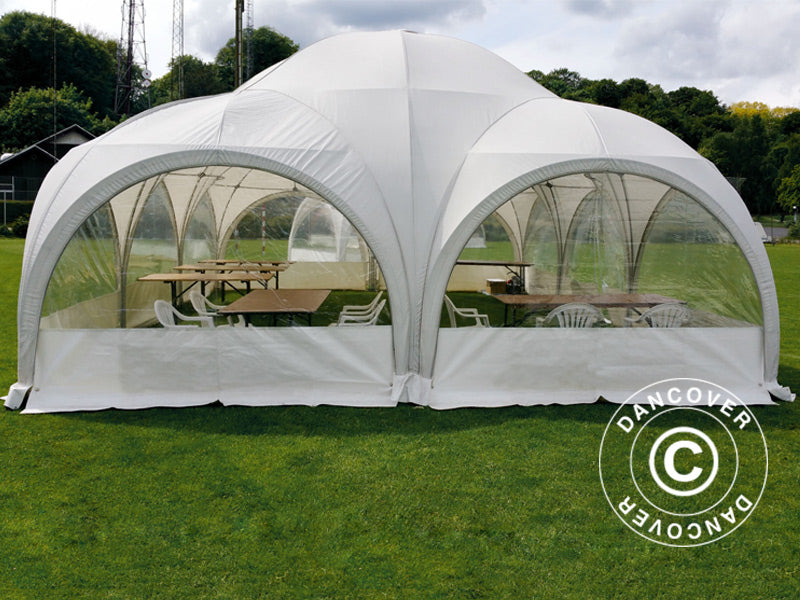 Kuppelpeotelk Multipavillon 6x6m, Valge