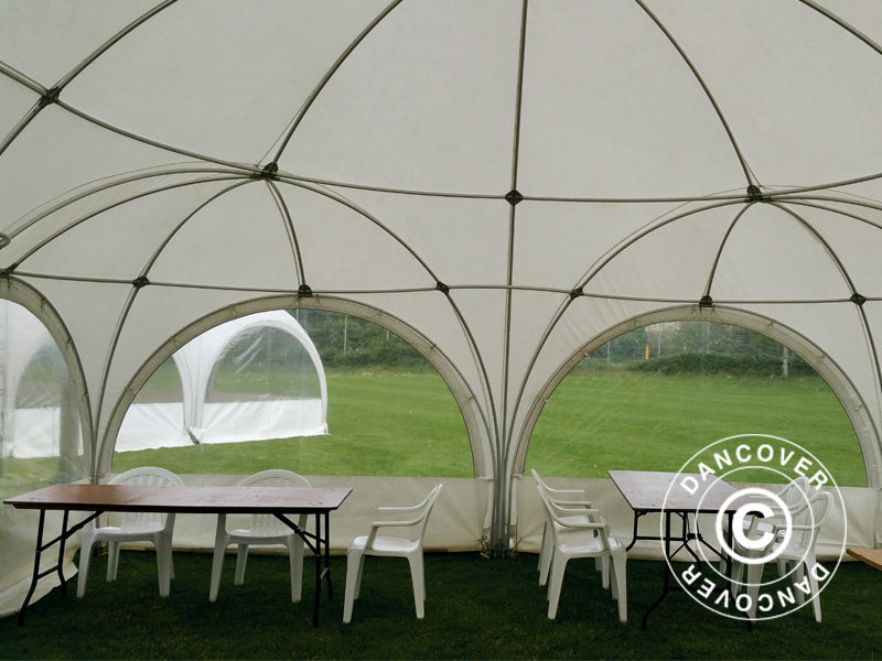 Dome marquee Multipavillon 6x6 m, White