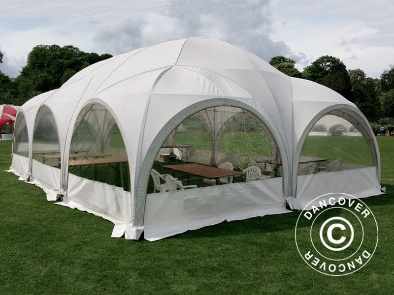 Dome marquee Multipavillon 6x9 m, White