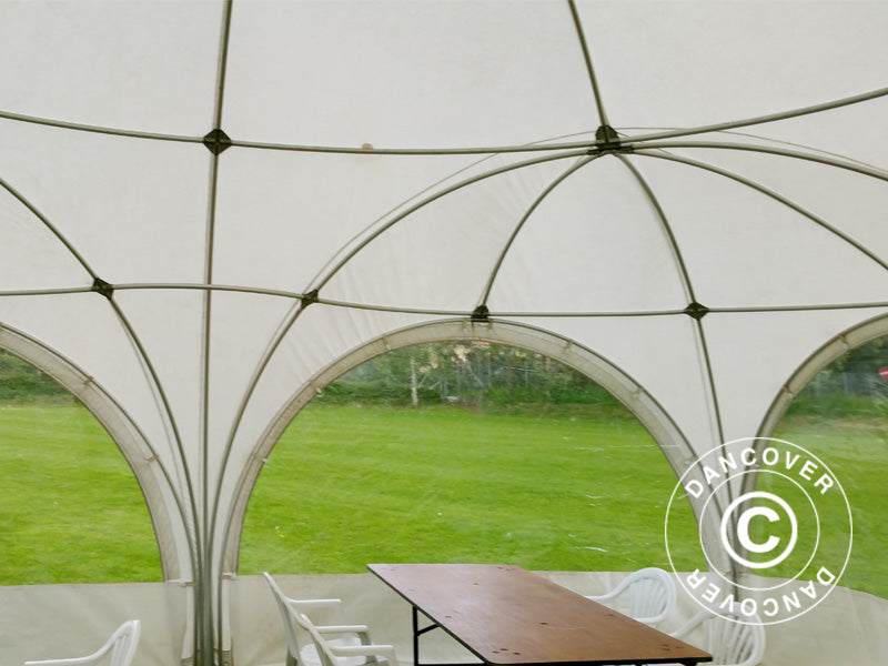 Dome marquee Multipavillon 6x9 m, White