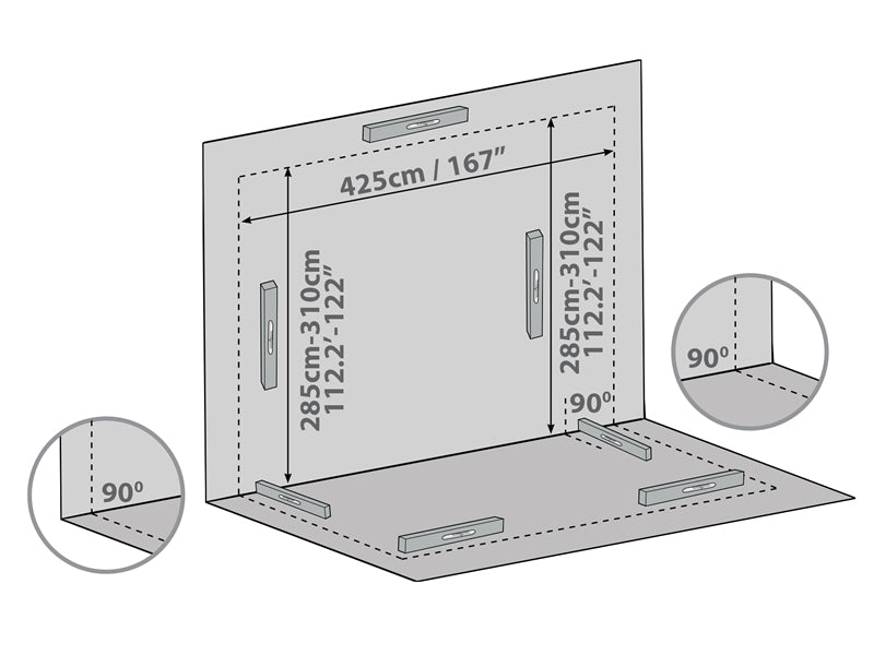 Conservatory SanRemo, Palram/Canopia, 3x4.25 m White