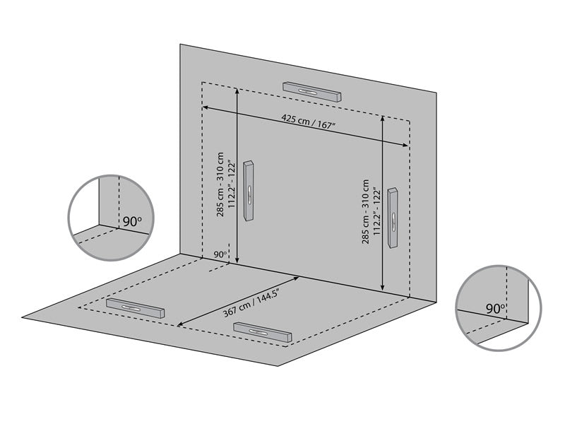 Wintergarten SanRemo, Palram/Canopia, 4x4,25m, Weiß