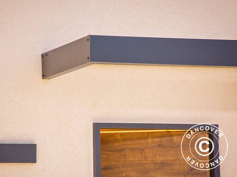 Canopy Sophia 2150, Palram/Canopia, 0.95x2.15x0.17 m, Dark Grey/Clear