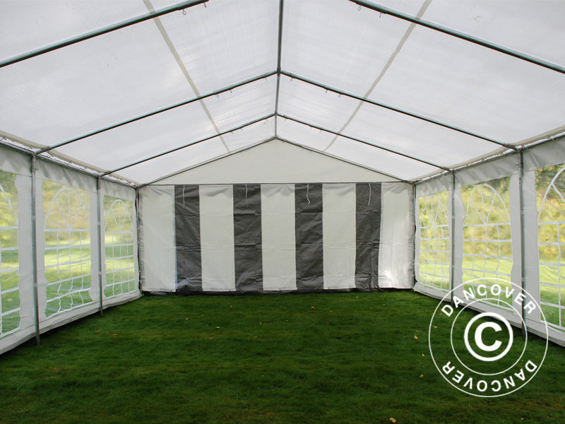 Marquee PLUS 5x8 m PE 700, Grey/White
