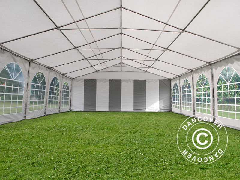 Marquee Exclusive 6x12 m PVC 900, Grey/White