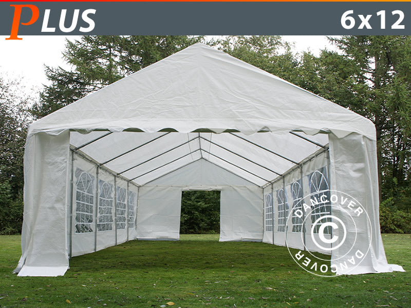 Partyzelt PLUS 6x12 m PE 700