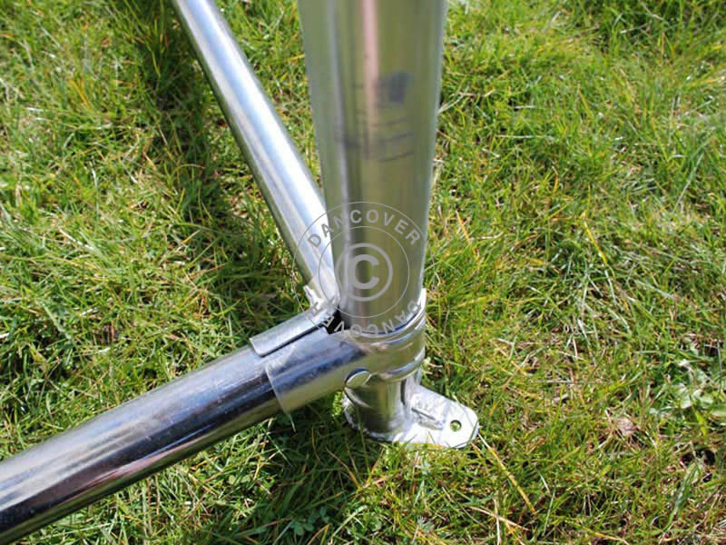 Marquee PLUS 5x8 m PE 700, White + Ground bar