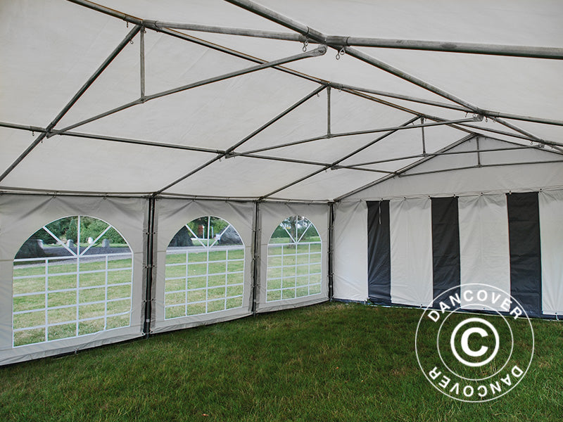 Marquee Original 6x8 m PVC 900, Grey/White