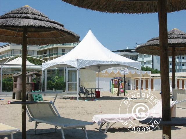 Pagoda Marquee PartyZone 4x4 m, PVC, White