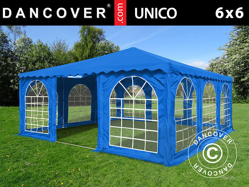 Pagoda Marquee UNICO 6x6 m, Blue