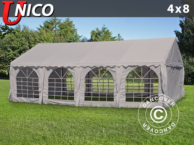 Partyzelt UNICO 4x8m, Sand