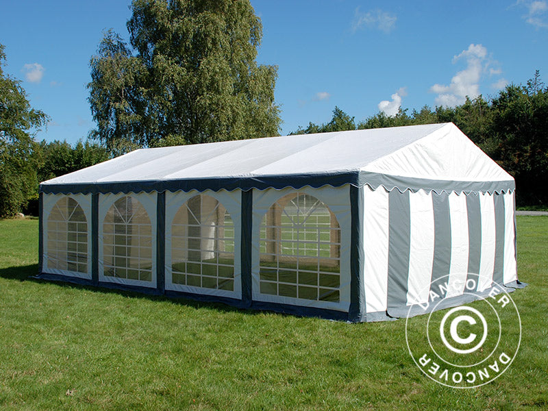 Marquee Original 4x8 m PVC 900, Grey/White