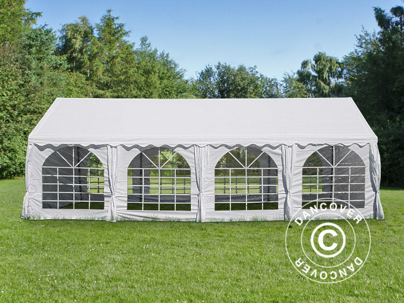 Partyzelt UNICO 4x8m, Weiß