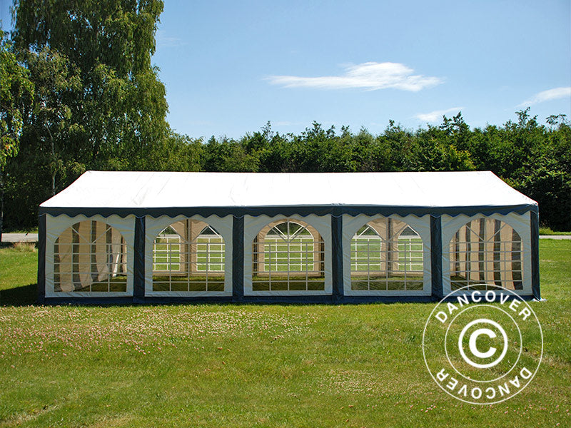 Marquee Exclusive 6x10 m PVC 900, Grey/White