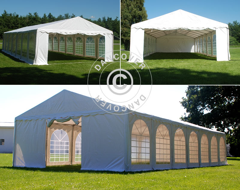 Marquee, SEMI PRO Plus CombiTents® 900 6x14 m, 5-in-1, White