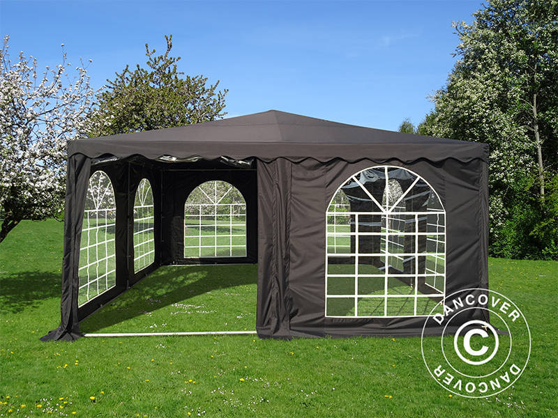 Partyzelt Pagoda UNICO 5x5m, schwarz