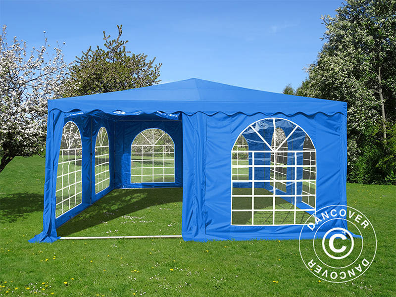 Partyzelt Pagoda UNICO 5x5m, Blau