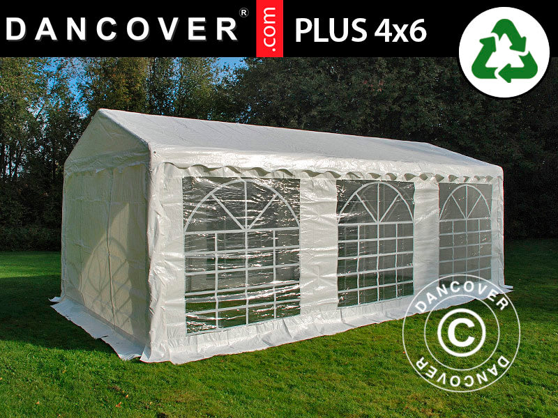 Marquee PLUS 4x6 m PE 700, White