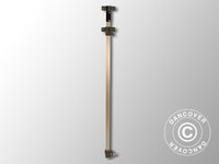 Complete middle leg 2.09/2.39 m, Grey fitting