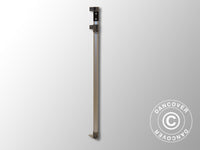 Complete corner leg 2.09/2.39 m, Grey fitting