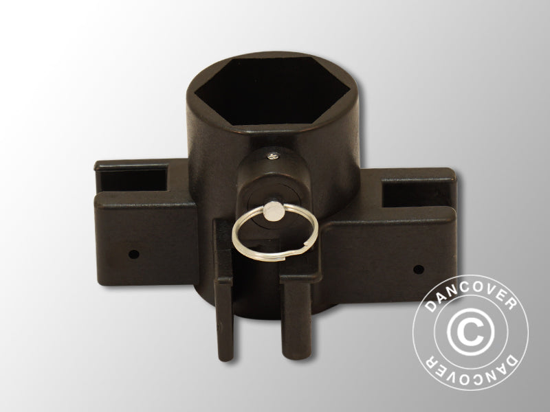 Kinnitus keskjalale, Must