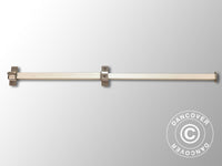 Complete dakpaal 1,55m, Zwarte fitting