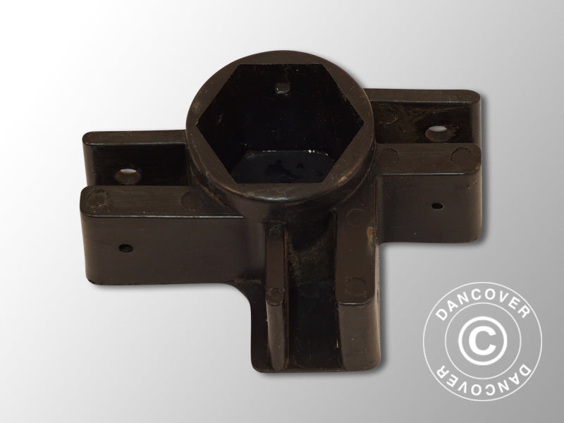 Vršni okov za središnju nogu, Crna